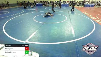 49 lbs Semifinal - Maxwell Roy, Standfast vs Braylon Castillo, Team Worx Altus