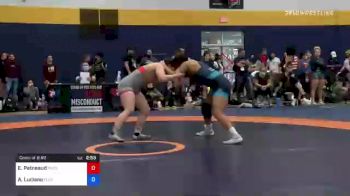 62 kg Consi Of 8 #2 - Emmily Patneaud, McKendree Bearcat Wrestling Club vs Ana Luciano, Florida
