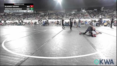 88 lbs Round Of 16 - Bladimir Trevino, Madill Takedown vs Jonathan Moorhead, Newkirk Takedown Club