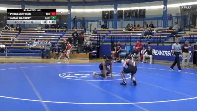 125 lbs 7th Place Match - Pryce Jeffries, Northern Oklahoma College vs Jamal Garrett, Barton