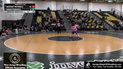 Boys-120 lbs 1st Place Match - Logan Forgatch, Brower`s Brawlers vs Anthony Pettinelli, Clarke`s Dream Team