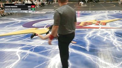 139 lbs Round 1 (4 Team) - Zaphyr Musshorn, Xavier, CT vs Logan Person, Hononegah, IL