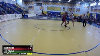 126 lbs Round 2 (8 Team) - Nick Aguilar, Attack WC vs Walt Munoz, Cowboys WC