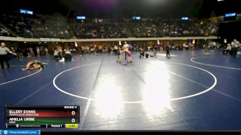 87 lbs Round 3 - Ellery Evans, Female Elite Wrestling vs Amelia Uribe, Iowa