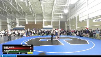 144v Champ. Round 1 - Porter Baclayon, Layton V vs Enzo Brown, Skyline V