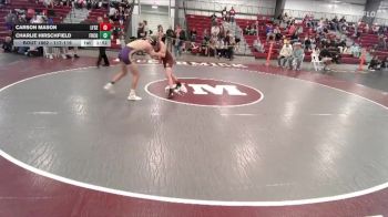 117-119 lbs Round 5 - Carson Mason, Lingle-Ft. Laramie/Southeast vs Charlie Hirschfield, Fort Collins