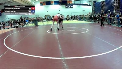 165 lbs Cons. Semi - Jesse Woodson, Impact Wrestling Academy vs Elijah Smith, Powhatan Youth Wrestling Club