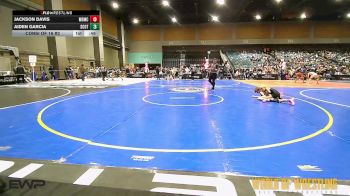 84 lbs Consi Of 16 #2 - Jackson Davis, McKenzie River Mat Club vs Aiden Garcia, Scotsmen Wrestling Club