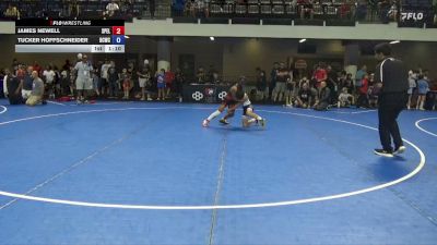 84 lbs Cons. Sub-semis - James Newell, Springs Elite vs Tucker Hoffschneider, Bear Cave Wrestling Club