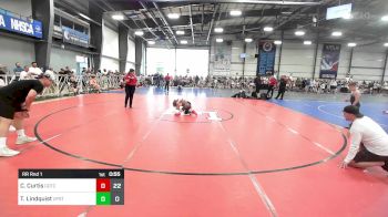 70 lbs Rr Rnd 1 - Cameron Curtis, Team Gotcha vs Trevor Lindquist, Upstate Uprising White