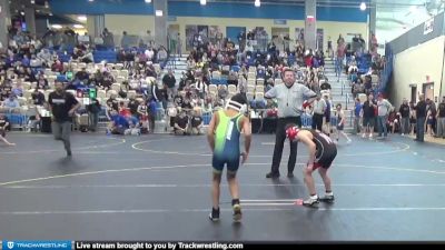 80 lbs Quarterfinal - Dominic Sylvester, Warhawks vs Miles Haynes, North Baltimore WC