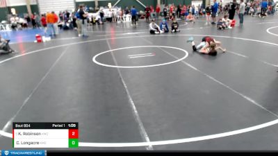 68-83 lbs 2nd Place Match - Kamden Robinson, Elm Creek Wresting Club vs Cutler Longacre, Seward Wrestling