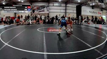 74 kg Champ. Round 2 - Kaiden Knaack, Burg Training Center vs Richard Grungo, Lehigh Valley Wrestling RTC