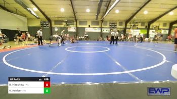 113-120 lbs Rr Rnd 3 - Bradley Hiteshew, Terminator Wrestling Academy vs Kallen Koelzer, TWI