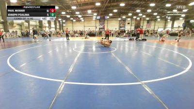 154 lbs Consi Of 16 #2 - Paul Mosier, NJ vs Joseph Foalima, FL