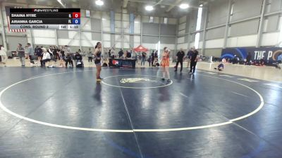 U23 Women - 57 lbs Cons. Round 2 - Shaina Hyre, IL vs Arianna Garcia, FL