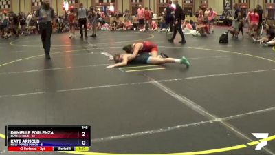 148 lbs Round 2 (10 Team) - Danielle Forlenza, Elite NJ Blue vs Kate Arnold, MGW-Power Punch