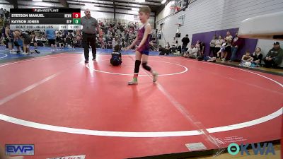 46-49 lbs Rr Rnd 3 - Stetson Manuel, Newkirk Takedown Club vs Kayson Jones, Tulsa Blue T Panthers