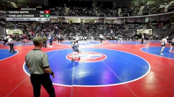 125 lbs Cons. Round 2 - Kyrie-Jade Atkinson, Camden County vs Calyssa Griffin, Parkview