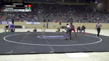 190 lbs 1st Place Match - DJ Wilson, Paducah Tilghman vs Darien Allen, Dupont Manual