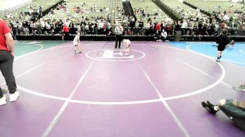 56-B lbs Consi Of 8 #2 - Connor Hannis, Yale Street vs Noah Hernandez, Barn Brothers