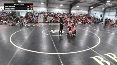 262-295 lbs Round 2 - Brody Smith, Cheyenne East vs Javier Angel, Central