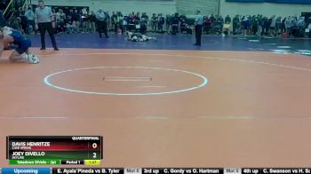 3 - 144 lbs Quarterfinal - Davis Henritze, Cave Spring vs Joey DiVello, Skyline