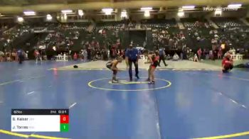 89 lbs Prelims - Isaac Ekdahl, Wrestling Factory vs Carter Schorsch, Lewis Central Titans