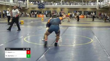 Prelims - Peyton Hearn, Edinboro Unattached vs Michael Bartolo, Clarion