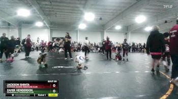 50 lbs Round 5 - Jackson Shinta, Shandon Sharks Wrestling Club vs Zamir Henderson, Summerville Takedown Club