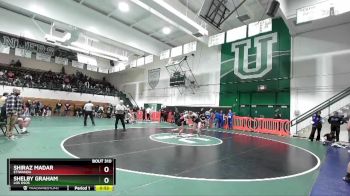 110 lbs Cons. Round 3 - Shiraz Madar, Etiwanda vs Shelby Graham, Los Osos