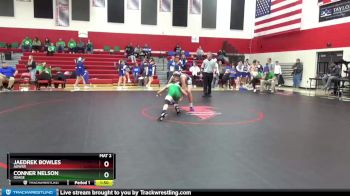 120 lbs Cons. Semi - Conner Nelson, Osage vs Jaedrek Bowles, AGWSR