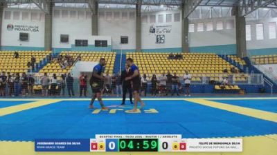 JOSEMARIO SOARES DA SILVA vs FELIPE DE MENDONÇA SILVA 2026 FPJJ Campeonato Paulista Sem Kimono