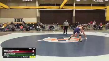 174 lbs 7th Place Match - Sean Rankin, Defiance vs Ross Eggleston, Ohio Wesleyan