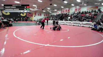 170 lbs Cons. Semi - Kailee Cadena, Bakersfield Christian vs Alezandra Robles, Sunnyside