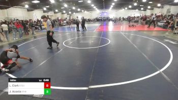 58 lbs Quarterfinal - Leo Clark, Stout Wr Acd vs Jojo Acosta, Other Team