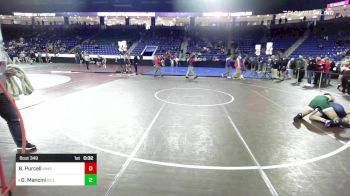 170 lbs Round Of 32 - Benjamin Purcell, Simsbury vs Gavin Mancini, Billerica