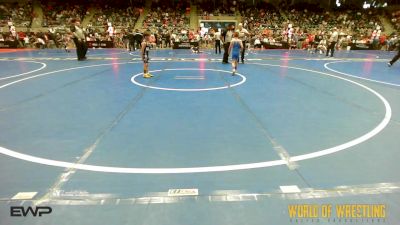 52 lbs Round Of 16 - Nelson Zwanziger, Immortal Athletics WC vs Leland Reeves, Steel Valley Renegades