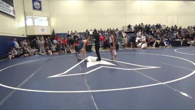 131 lbs Champ. Round 1 - Hailey- Jade Omoso, Simpson University (CA) vs Delia Gulzow, Eastern Oregon University (OR)