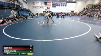 175 lbs Cons. Round 1 - Trinity Chavez, Kelly Walsh vs Siler Hess, Dubois