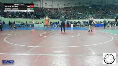 133 lbs Quarterfinal - Hudson McCray, Pawnee vs Gabriel Aguirre, Cowboy Wrestling Club