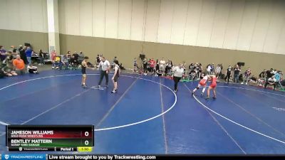 108 lbs Quarterfinal - Jameson Williams, Gold Rush Wrestling vs Bentley Mattern, Scrap Yard Garage