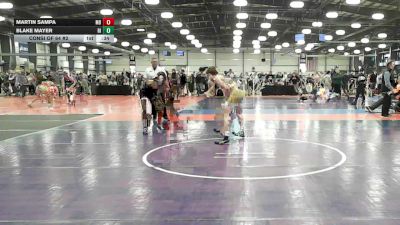 145 lbs Consi Of 64 #2 - Martin Sampa, MD vs Blake Mayer, RI