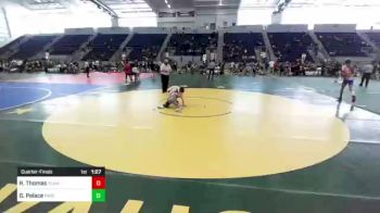 106 lbs Quarterfinal - Ryder Thomas, Team Alaska vs Gage Palace, Payson WC