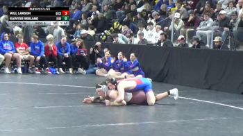 138 lbs Semis - Will Larson, Decorah vs Sawyer Wieland, Independence