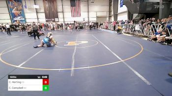 160 lbs Consi Of 8 #1 - Charlie Herting, CO vs Colt Campbell, NC