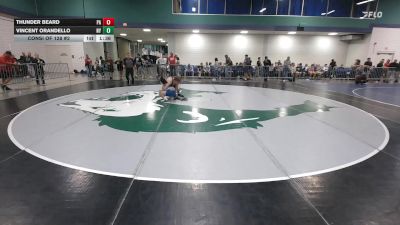 120 lbs Consi Of 128 #2 - Thunder Beard, PA vs Vincent Orandello, NY