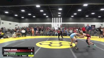 75 lbs Placement Matches (8 Team) - Parker Gerber, LAW/Crass Wrestling(WI) vs Noah Thomas, Elite Ath Club DZ (IN)