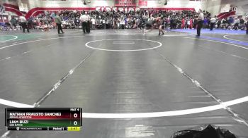 165 lbs Cons. Round 1 - Nathan Frausto Sanchez, Menlo-Atherton vs Liam Buzi, Los Gatos