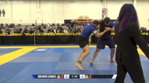 Samuel O Munson vs John Wayne Leonard II 2024 World IBJJF Jiu-Jitsu No-Gi Championship